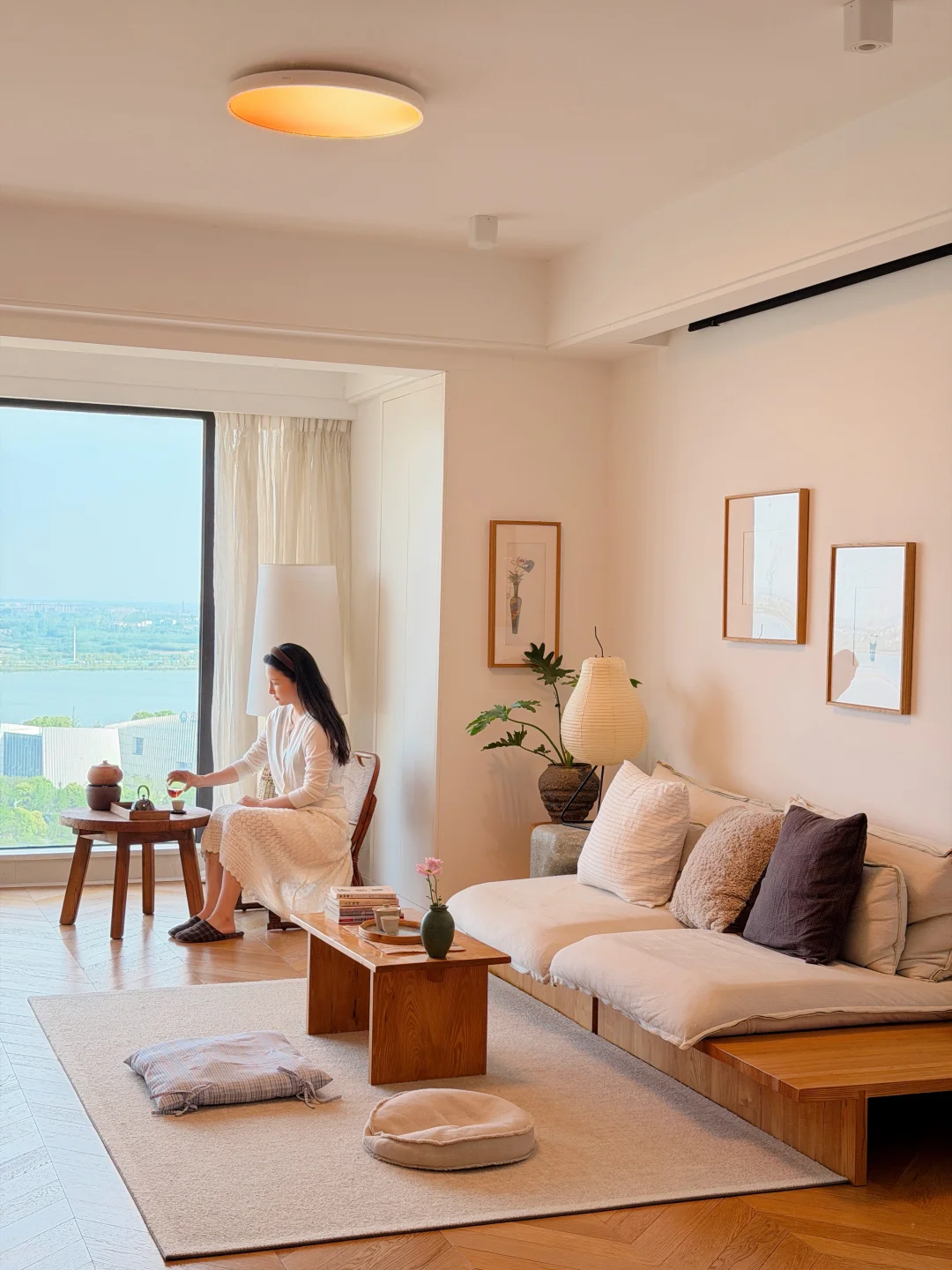 把阳光揉进原木风的小家，温柔到发光