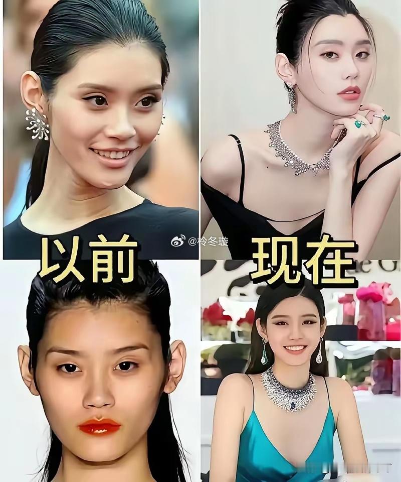 其实奚梦瑶长的并不好看，还长的有点像男人方形脸，就跟她自己的妈妈很像，不知道为什