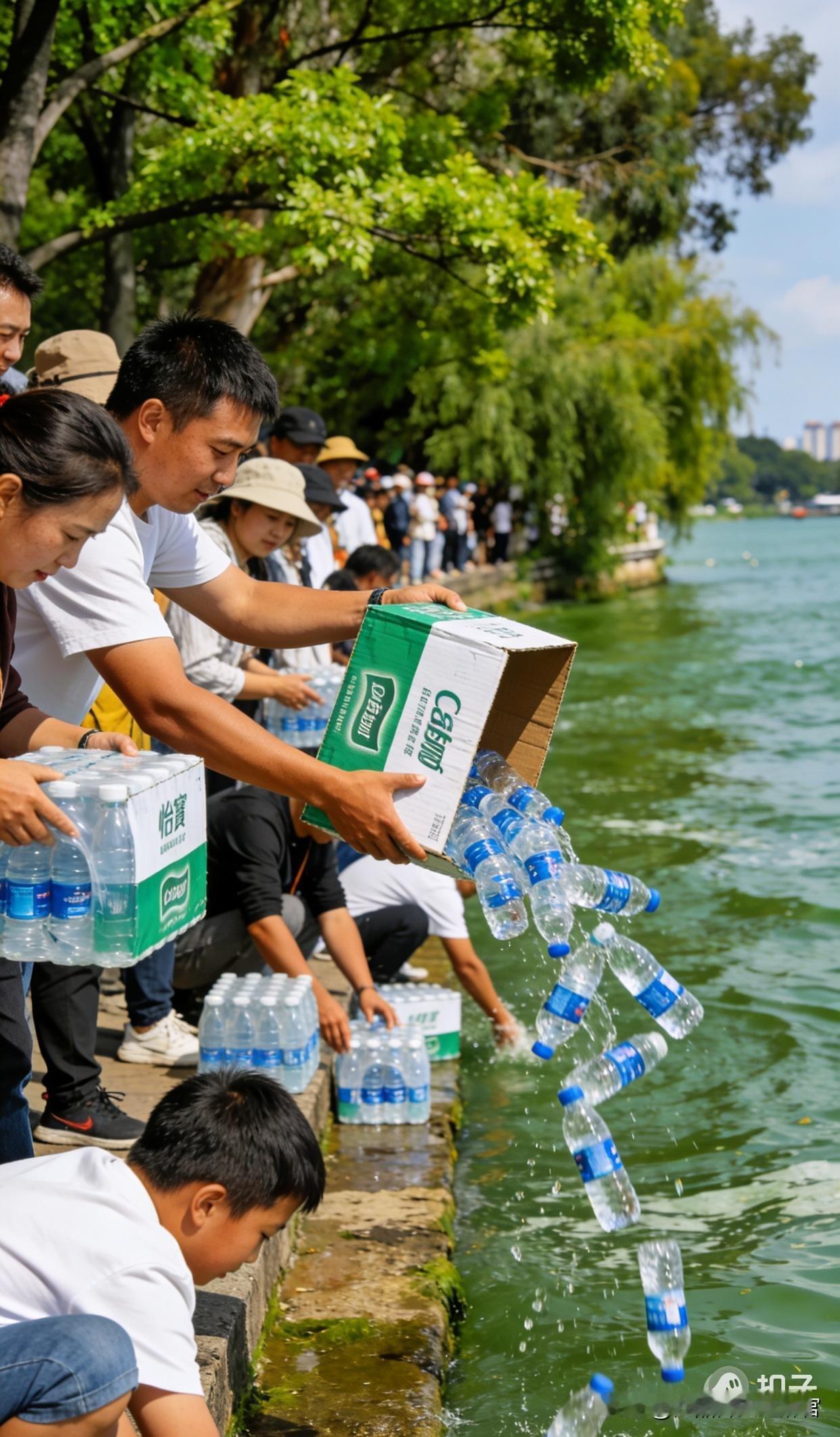究竟是“积功德”还是掩饰良心的不安。1月18日，云南滇池又来喜讯，大批恩客，带