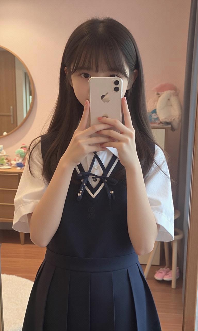 美女自拍。