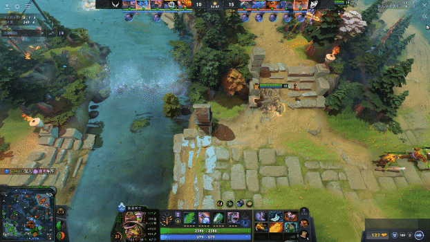 剪XG集锦的时候看到一波团战画面想到个小知识，第一盘TA2000龙骑变龙跳dua