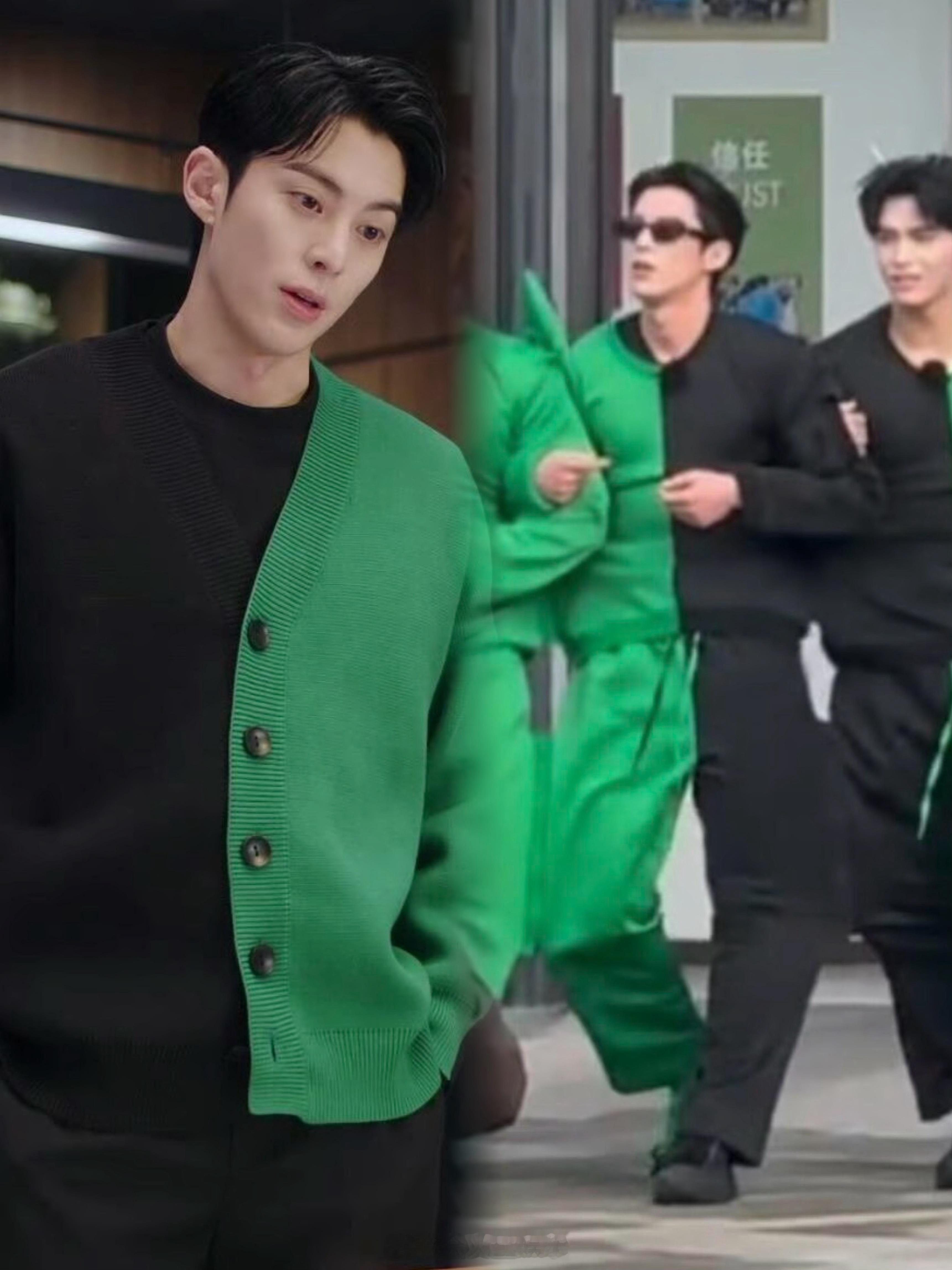 哈哈哈哈哈哈哈哈俺真不中了啊王鹤棣连体衣和时宴撞色了王鹤棣和时宴一个色儿了