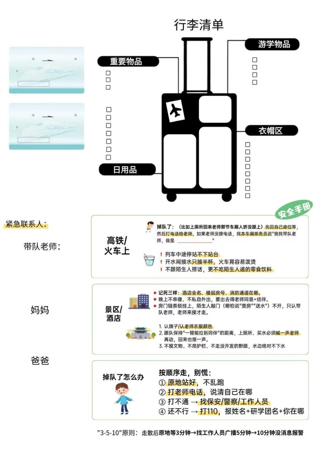 在旅行时带最少的东西居然真的认真整理好了旅行清单暑假娃出门研学远行细心备好行李清