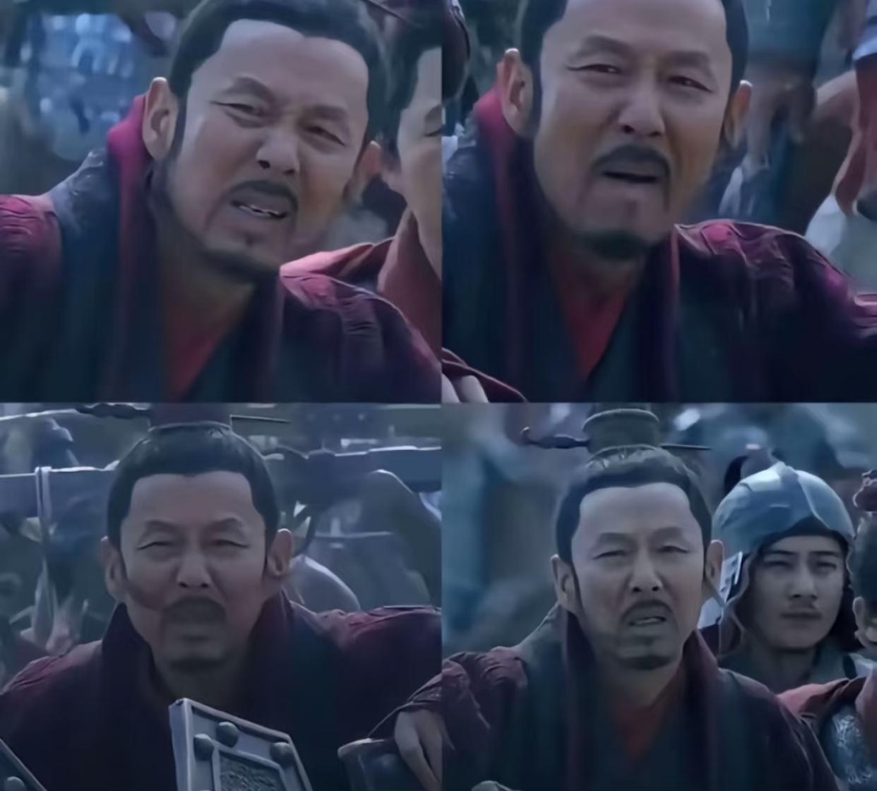 这组剧照都刷屏了，陈道明老师的表情也是忒到位了，看着项羽被围又突围的过程看陈