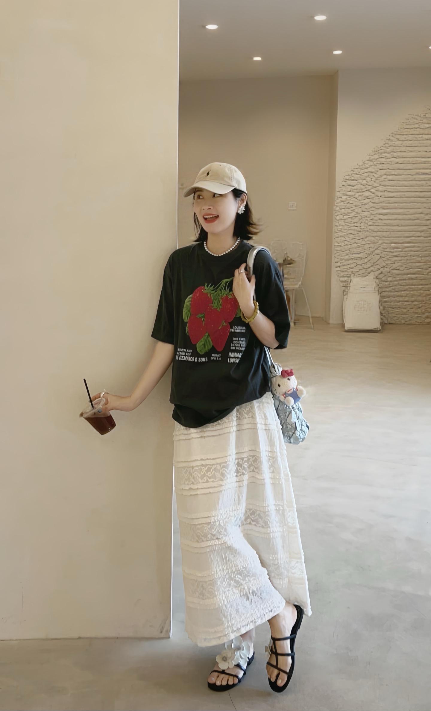 韩系穿搭 简约搭配 夏季穿搭 显瘦遮肉 谁穿谁好看系列