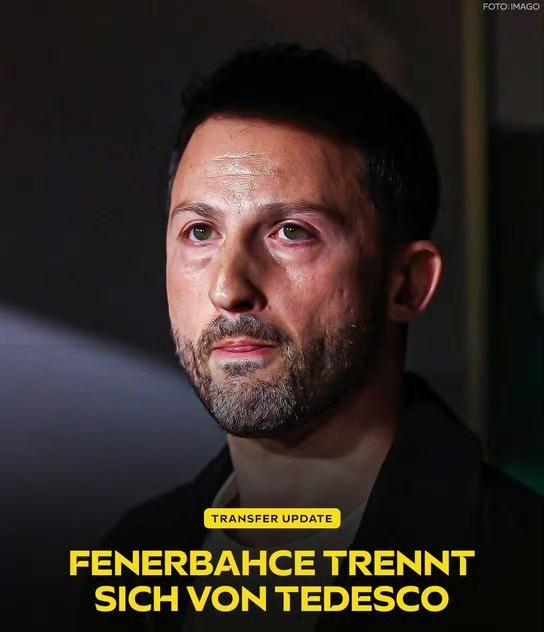 费内巴切解雇主教练特德斯科，他曾在去年9月接替穆里尼奥。而穆里尼奥却成为皇马下