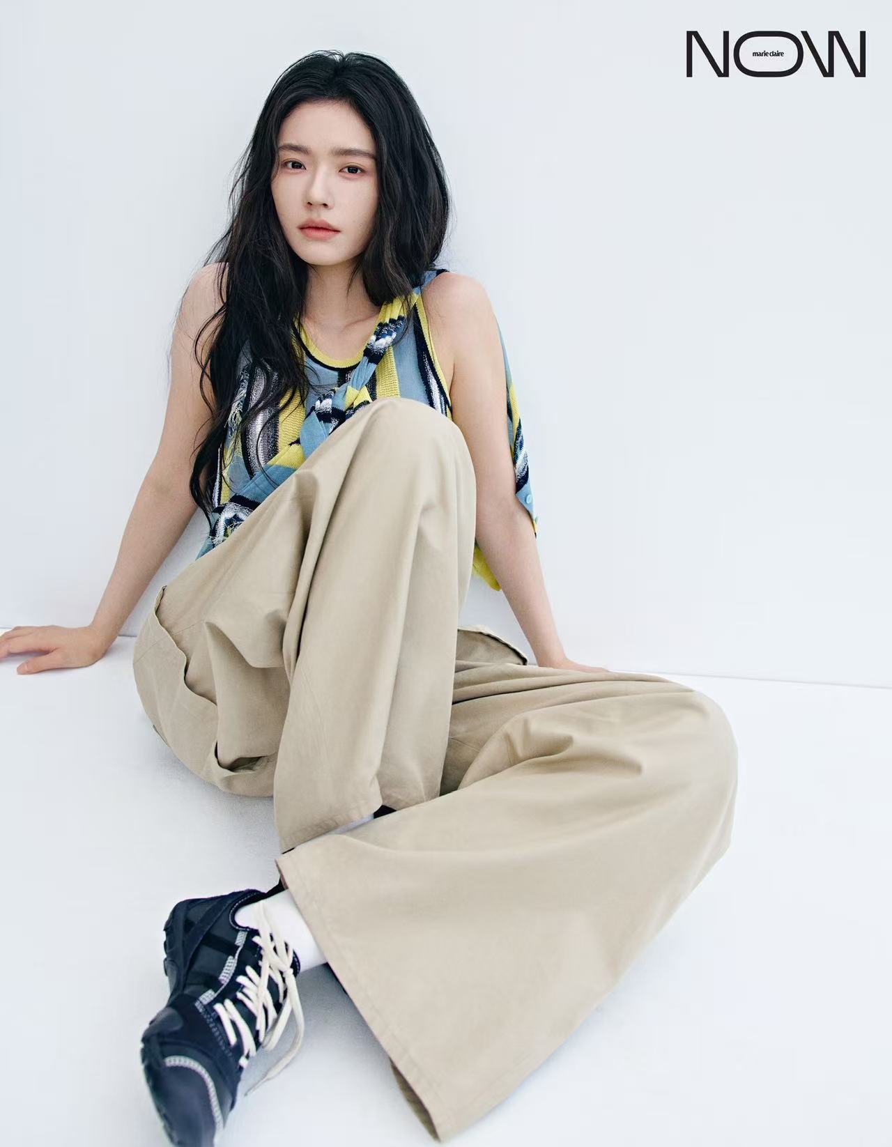 林允MarieClaireNOW夏季刊封面林允向上生长大片，简直时尚大片既视感！
