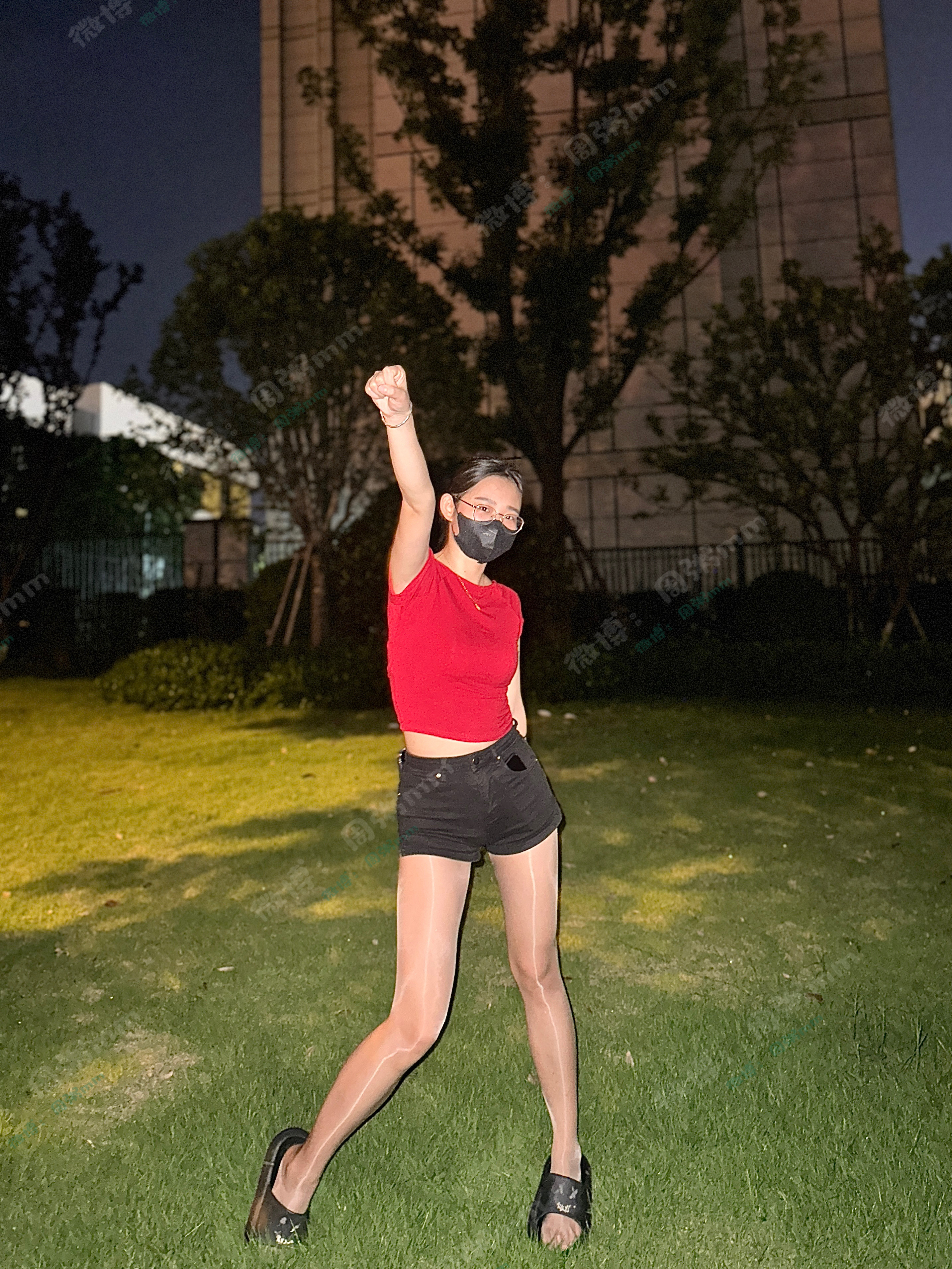 吃饱后的饭后运动今日穿搭(ootd)​​​