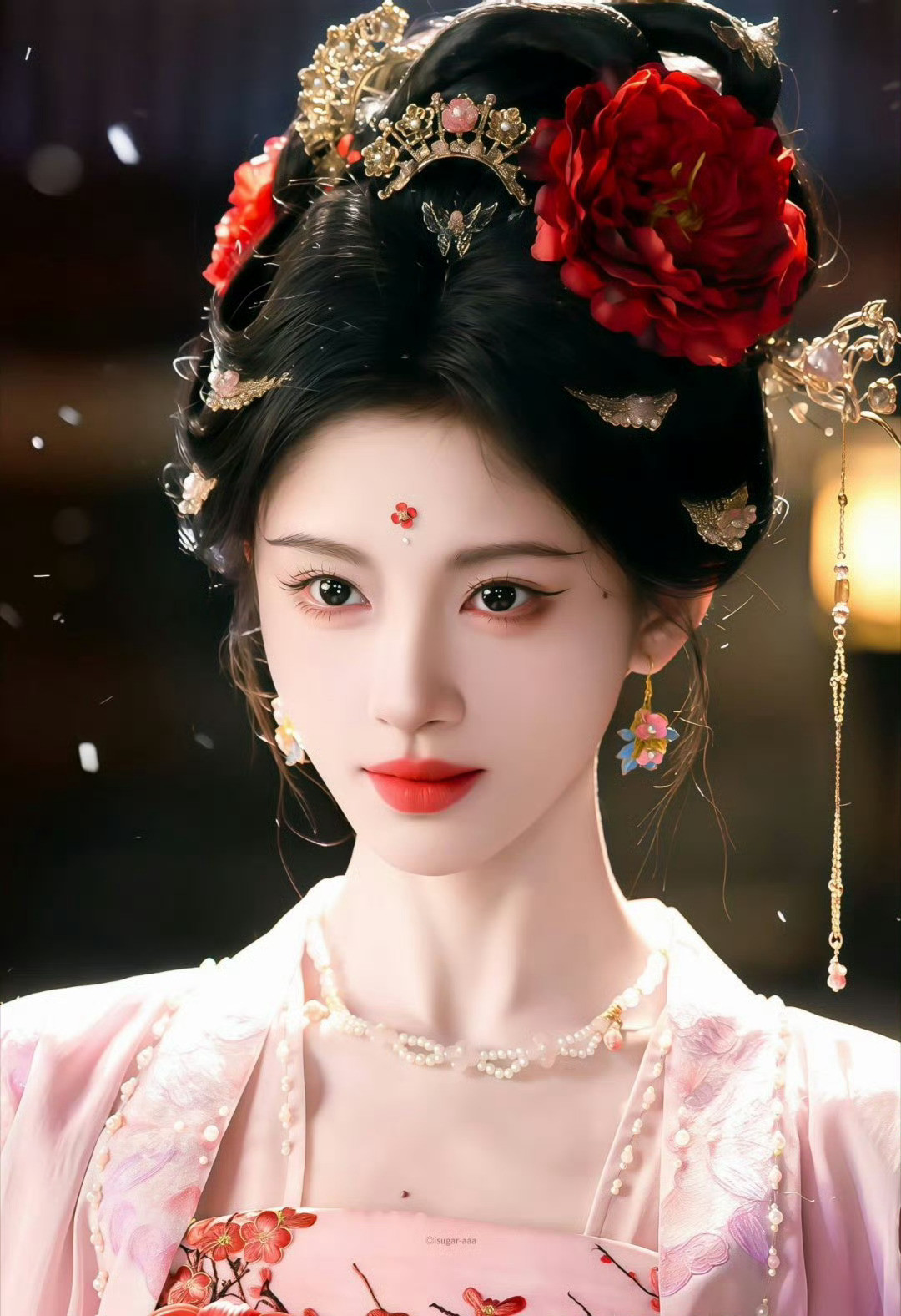 鞠婧祎古装vs私服鞠婧祎四套妆造鞠婧祎古装vs私服，古装温柔灵动，私服精致时髦