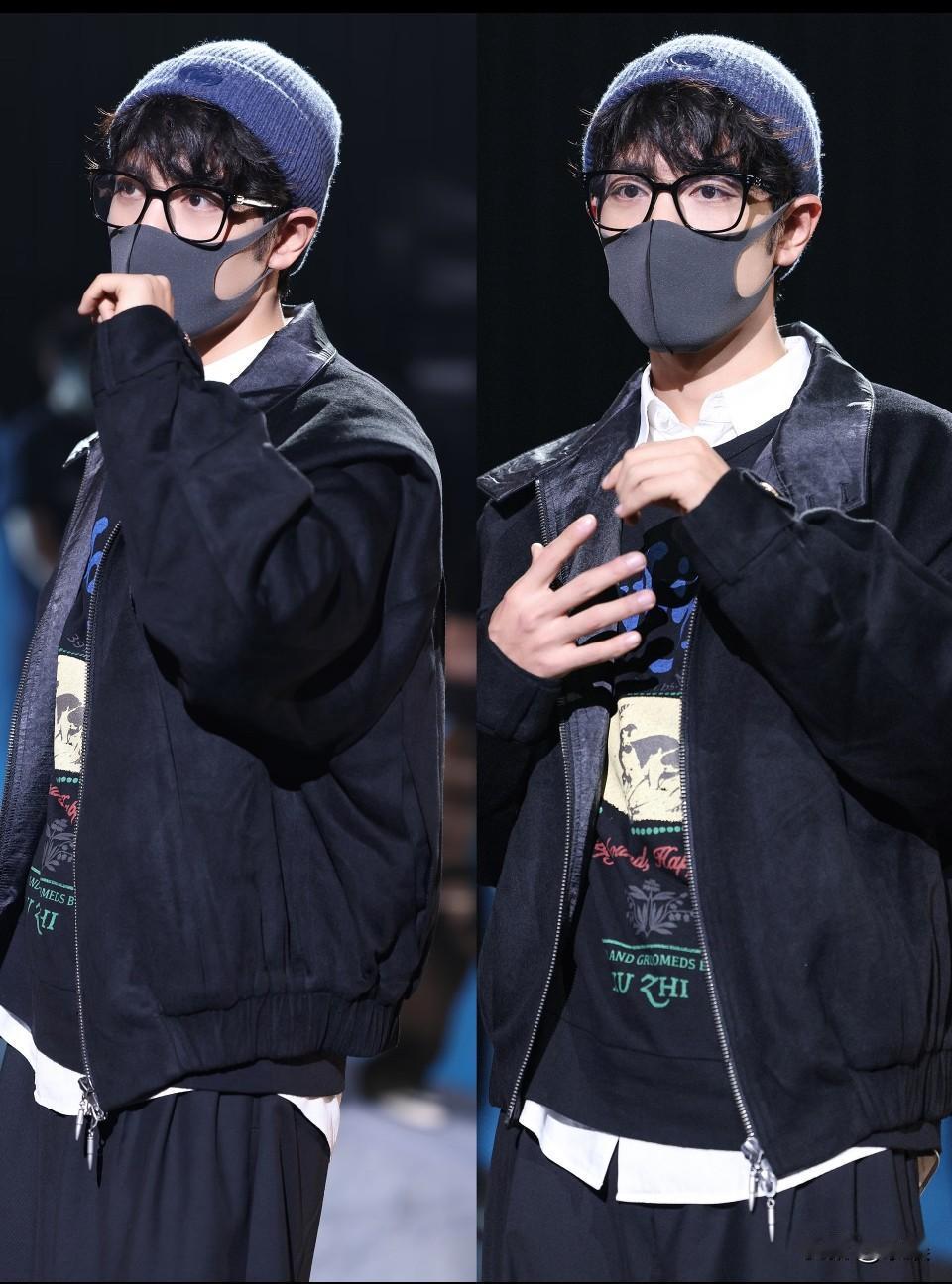 肖战跨年彩排穿搭来啦！肖战这样一搭真的时尚感拉满，同时实穿性超高！因为类似皮质材