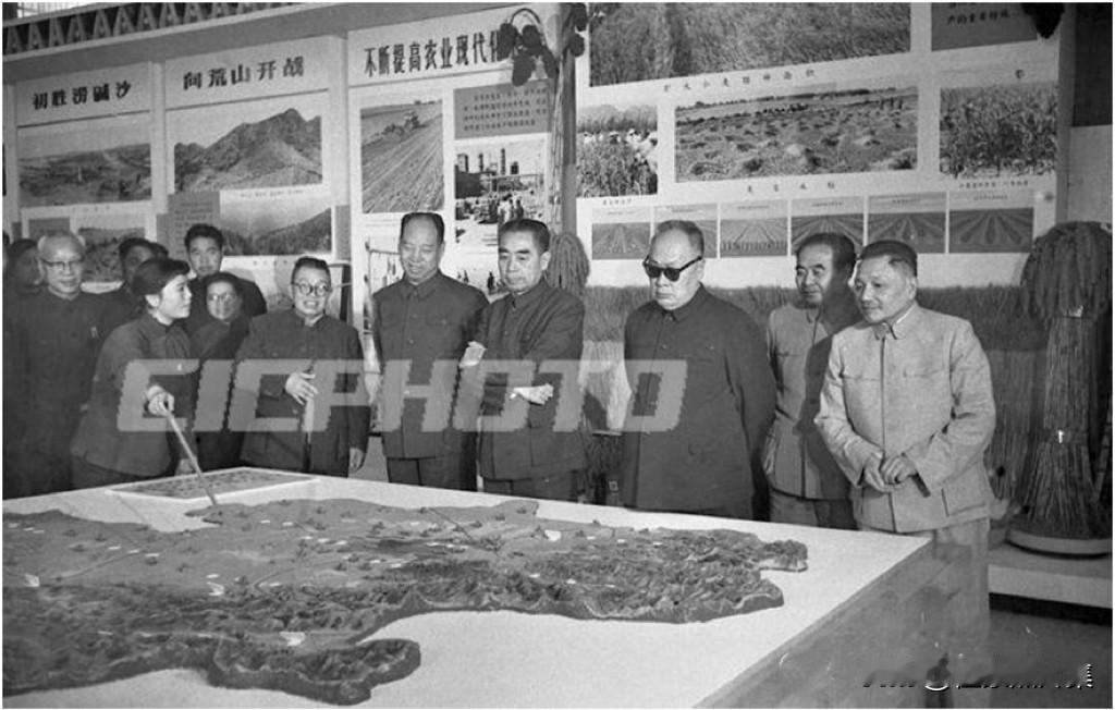 【开国功臣图片故事181】1965年10月31日，周恩来、陈毅、彭真、谭震林等