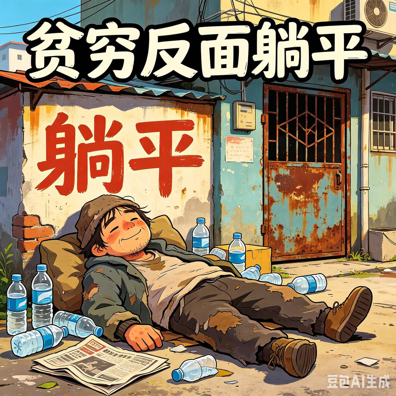 达者不能兼济天下，反倒怪穷人躺平1.有钱人占尽资源红利，从不想着兼济天下，