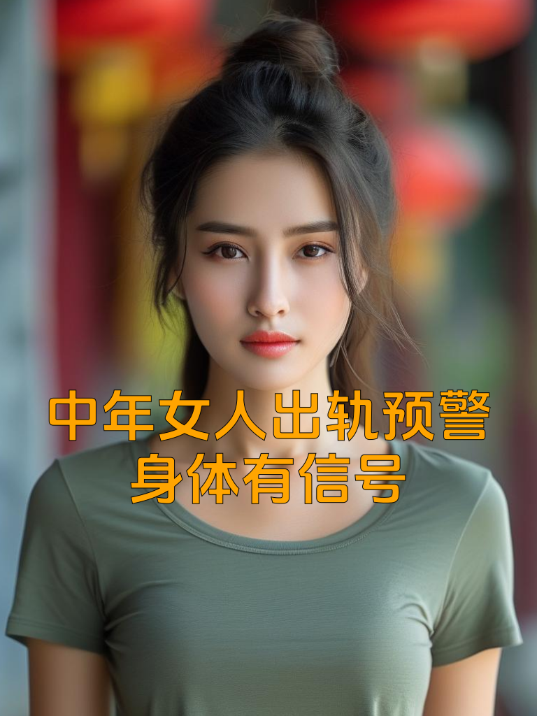 中年女人出轨预警：身体有信号