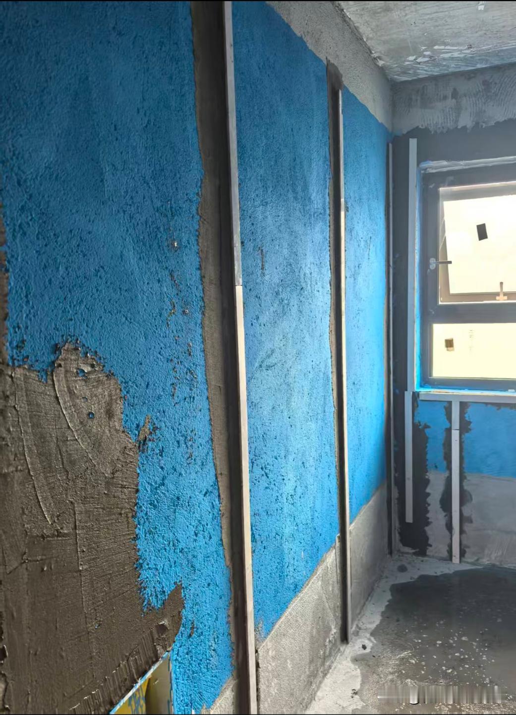 你家贴砖有这个流程没？走流程终于走到贴砖环节，墙面用的600*1200的大砖上