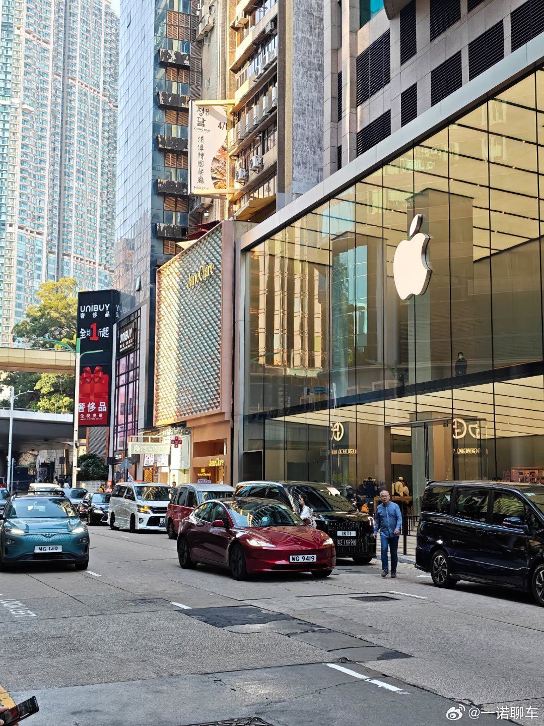 白色车牌真好看颜值都提升一个层次绿牌是真没法说香港·香港特区海港城