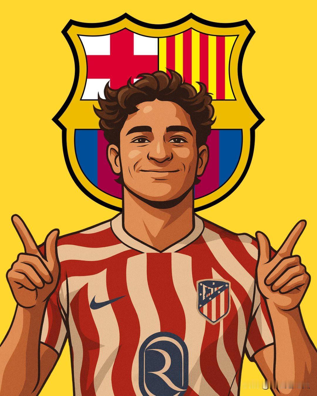 阿尔瓦雷斯已决定在本赛季结束后离开马德里竞技，并在世界杯后加盟巴塞罗那！小蜘