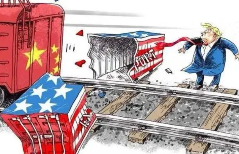 美国高调宣布与英国达成贸易协议，背后却有着巨大的无奈；也是美国衰败的证明之一！2