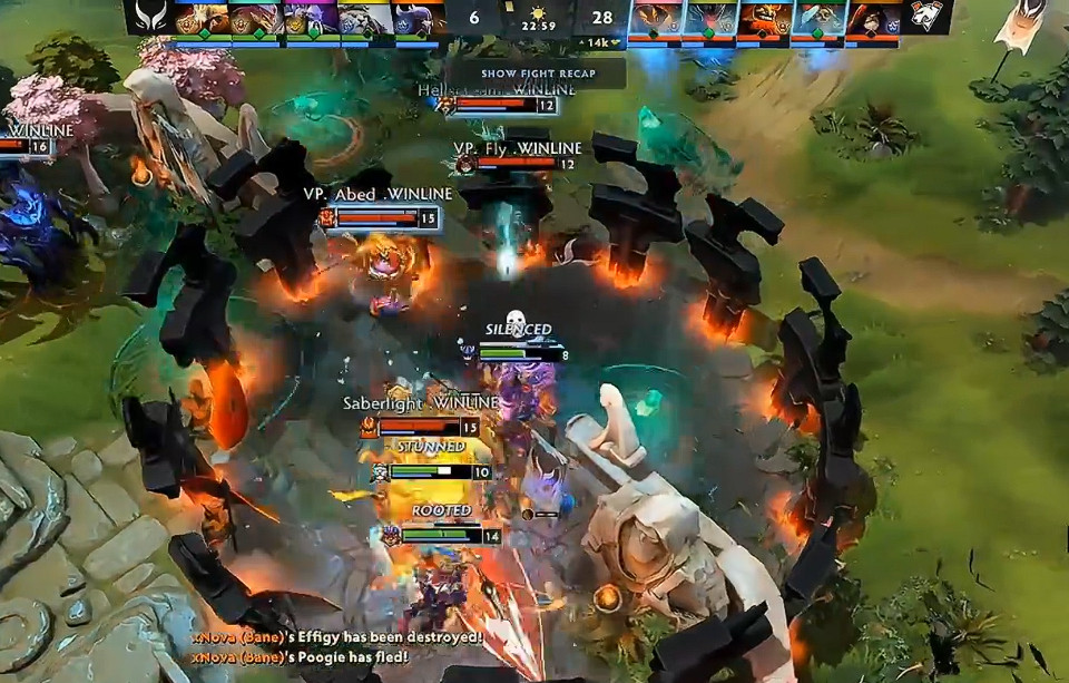 XG第二盘遭对手速通，这把开局被对面WL拿了三点邪典能量导致很早就有6级，然后V