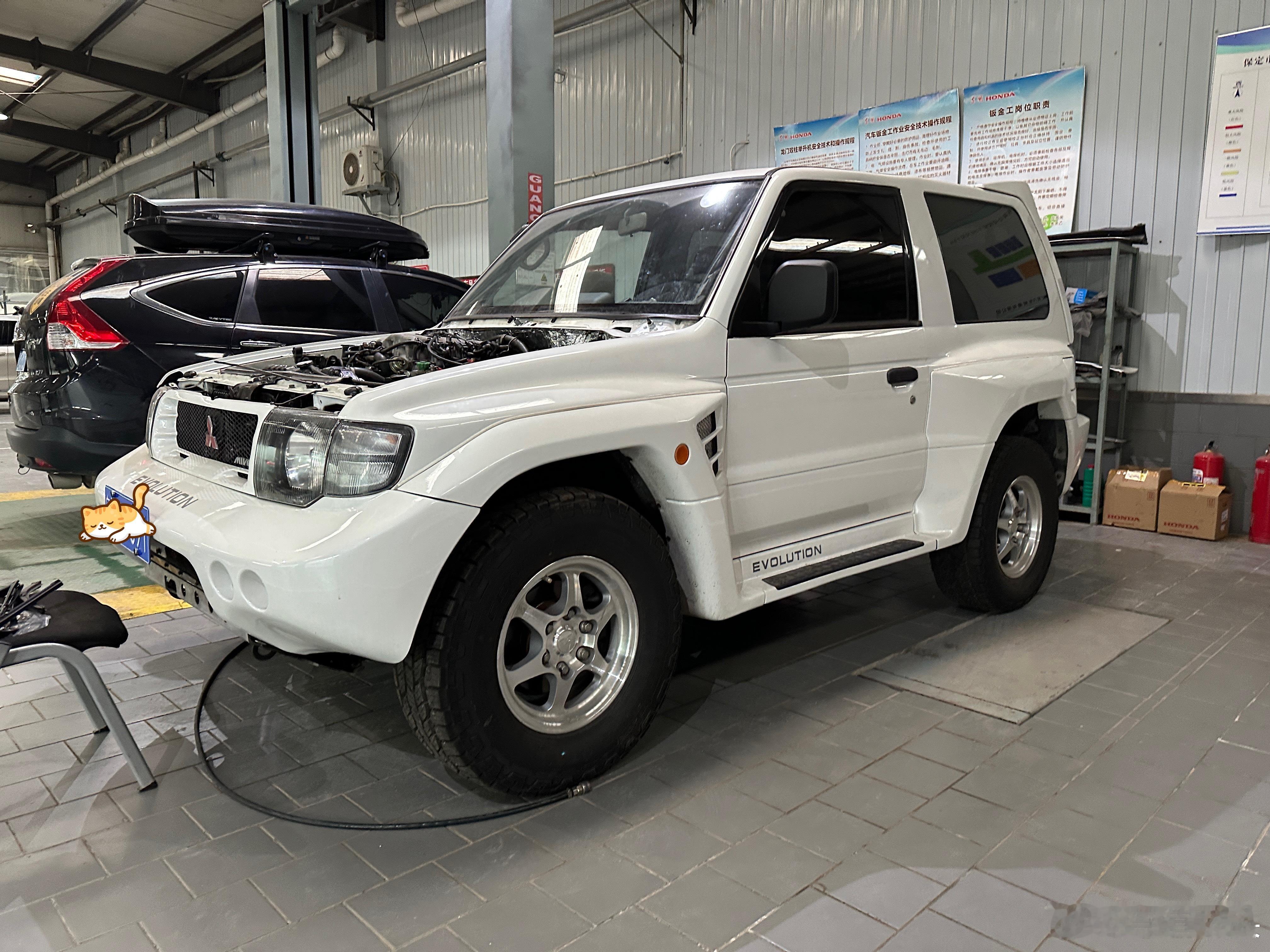 帕杰罗PajeroEvolution，V55再次进化。pajeroevol
