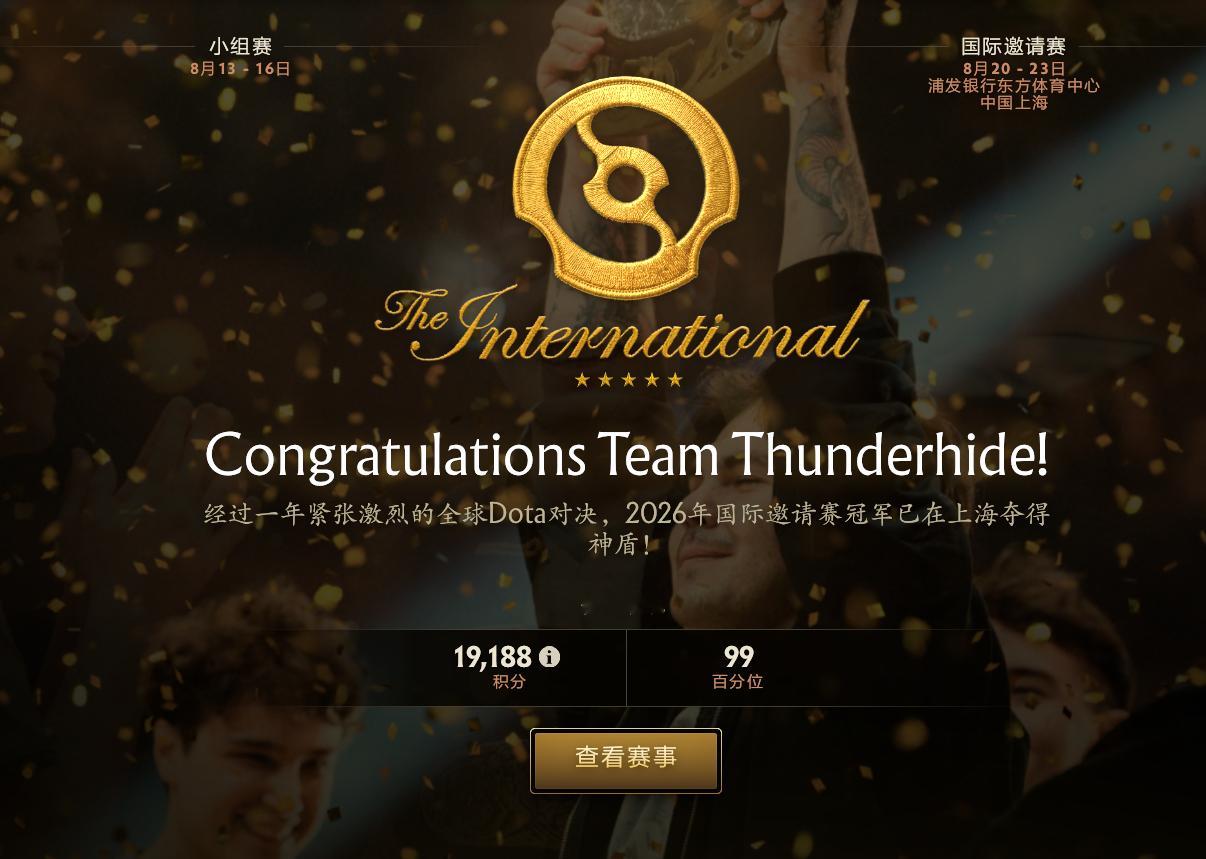 DOTA2TI15部分玩家的预测积分已经结算，但还是有很多玩家的积分还没结算