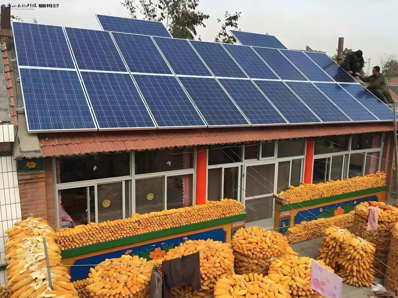 有人问,想在屋顶装光伏,家里年均电费1万元左右,装光伏划得来不?我有个朋友正好在