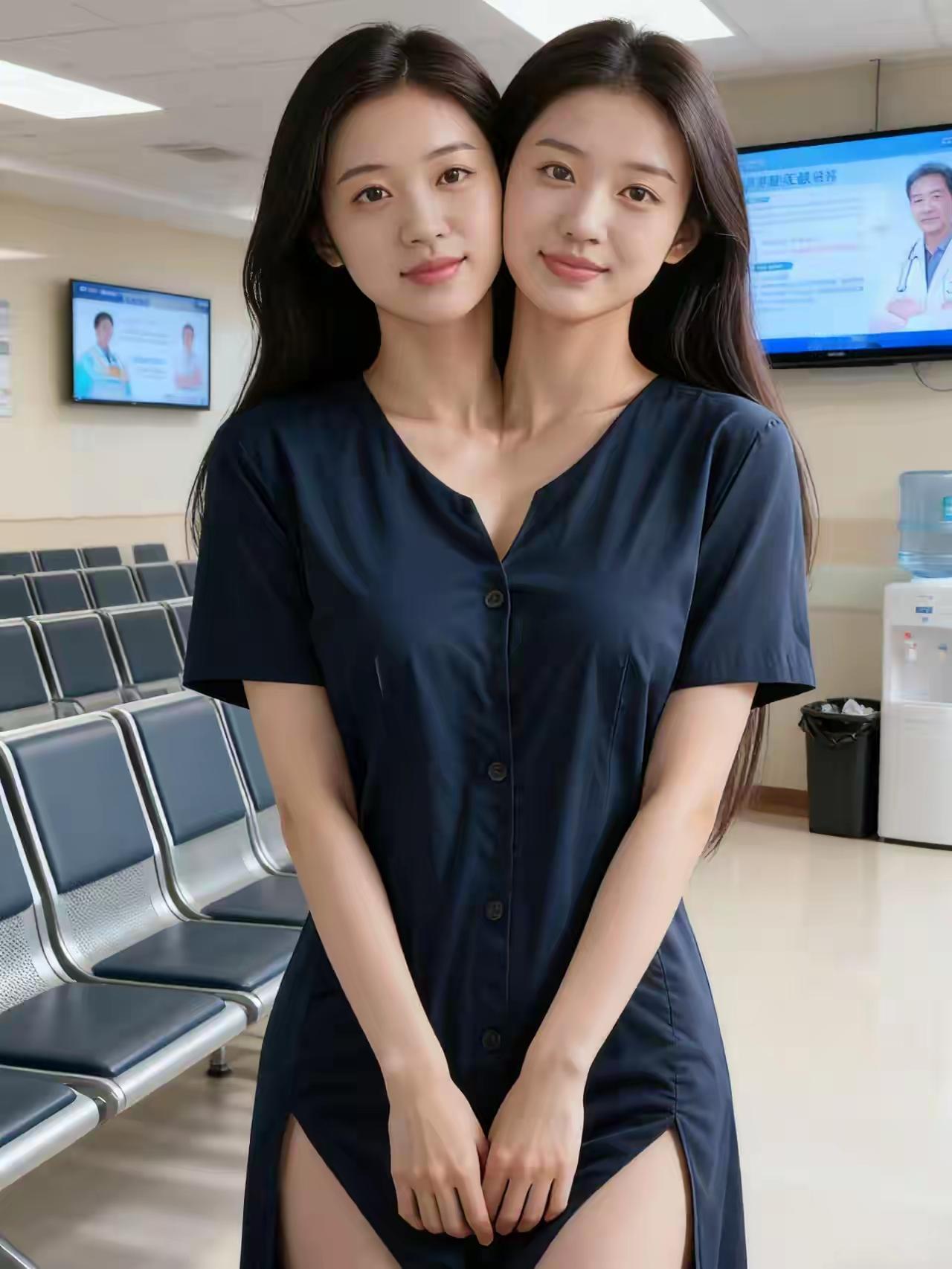 如果娶连体人当老婆，怀孕了孩子算谁的。