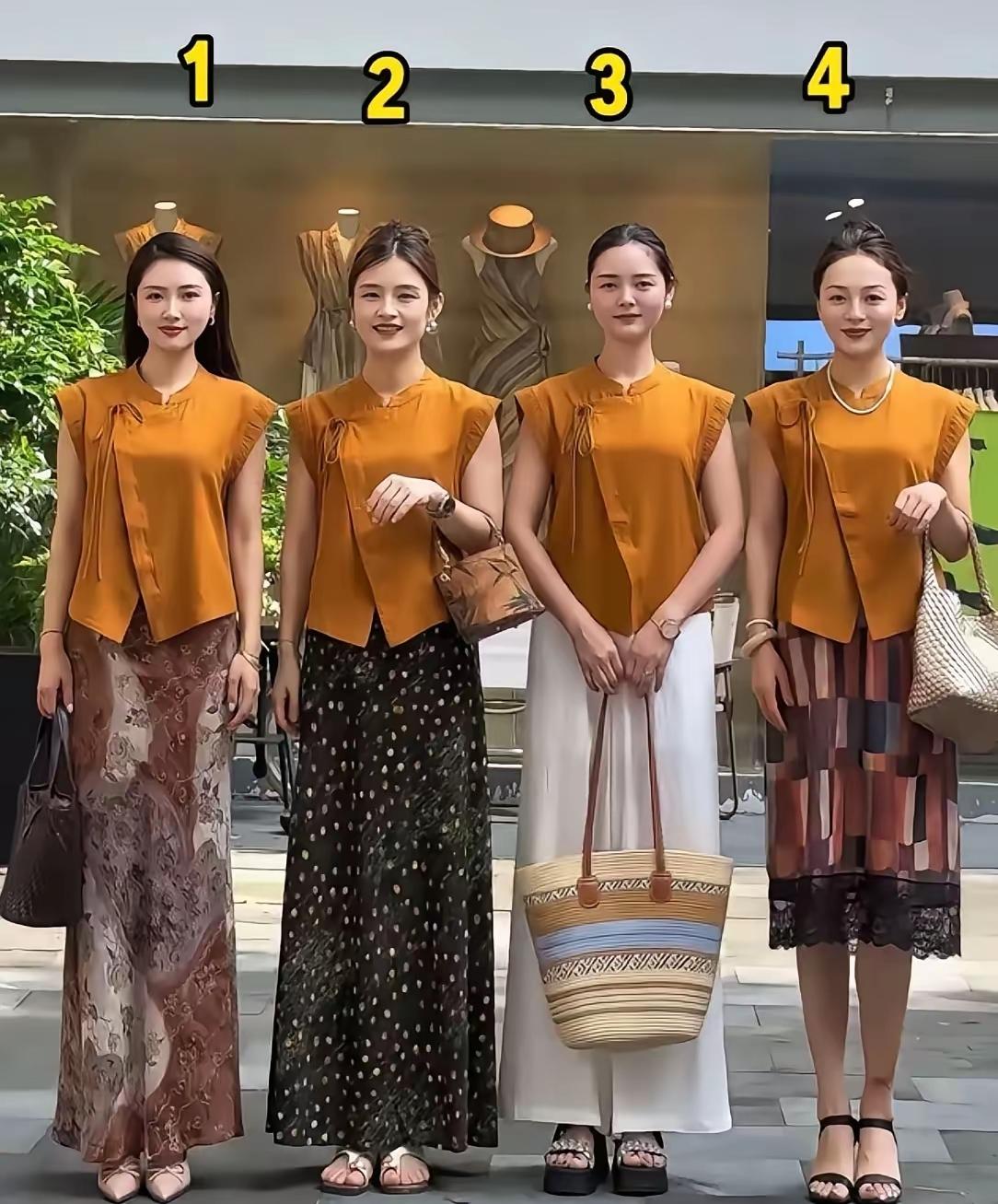 咋都这么俊呢哈！真难选呢？不过我还是选3号美女做媳妇，长相漂亮，身材还好看，特别