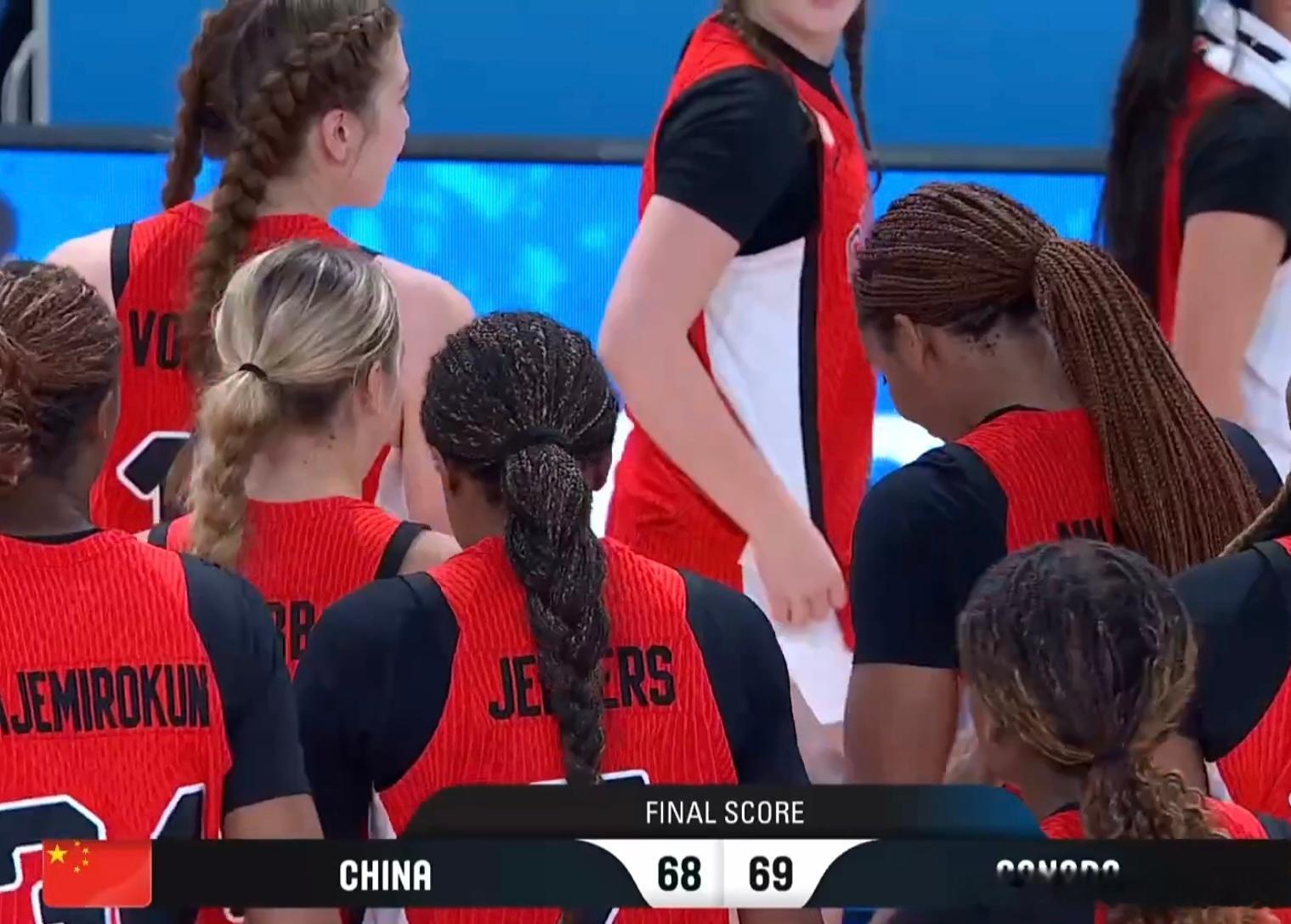 1分之差憾负加拿大女篮，U17女篮只差一个篮板太可惜了！U17女篮世界杯八强战，