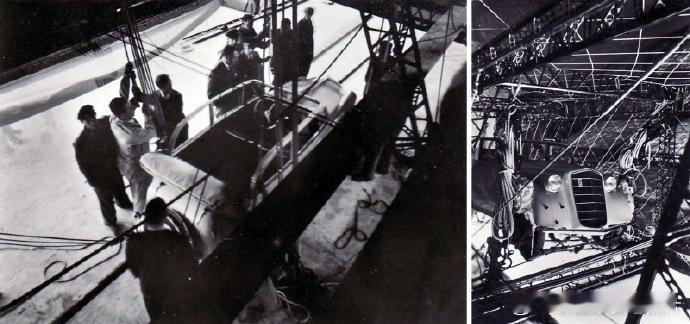 1930年代兴登堡号的内部