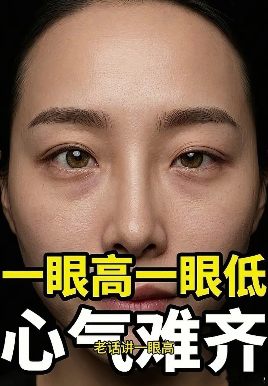 一眼高一眼低，心气难齐：你之所以内耗纠结，根源藏在眼底 双眼，在面相中称为“日