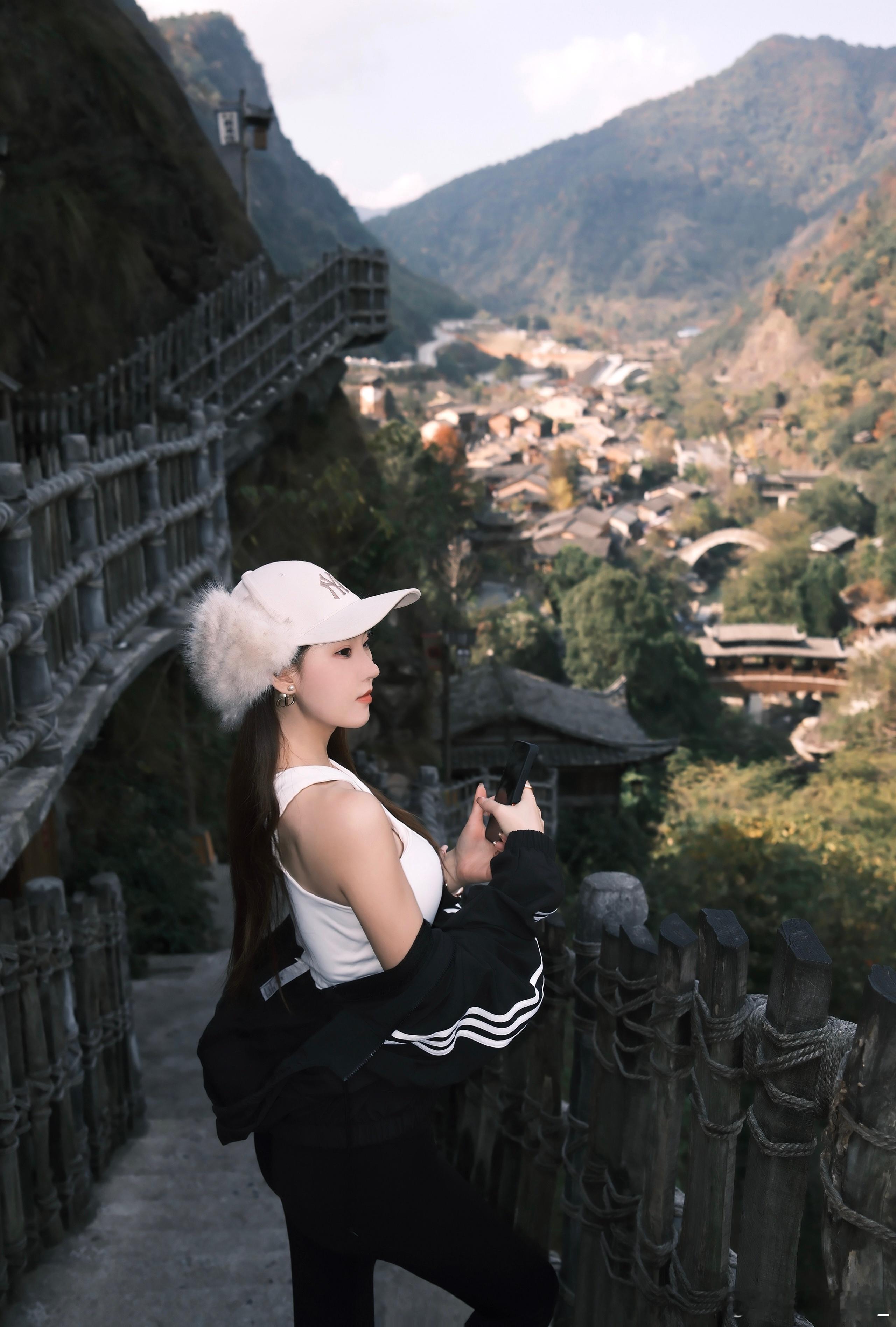 在望仙谷吸一波氧记录爬山﻿旅行运动上饶·望仙谷景区