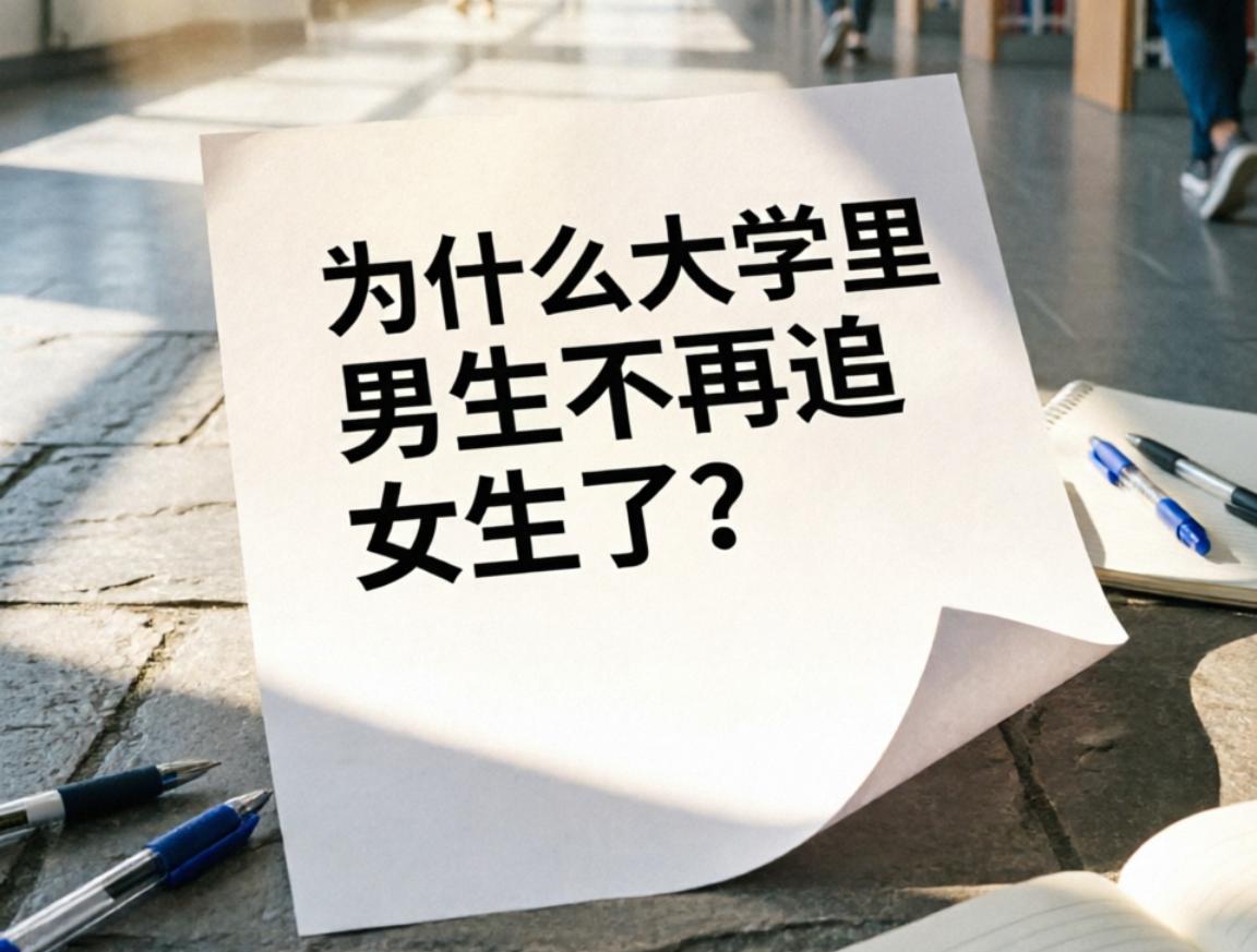 跟上大学的儿子聊天才知道，现在大学里男生和女生已经有了生殖隔离。现状就是，男
