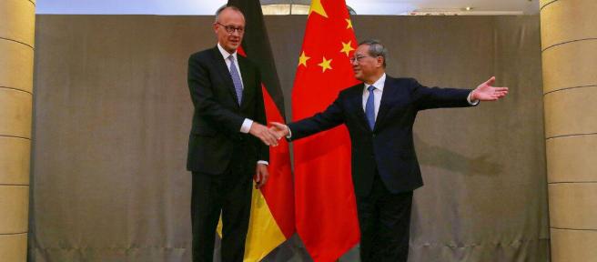 中国和德国谈妥了 11月23日，南非约翰内斯堡，一场中德高层的“闭门会谈”悄