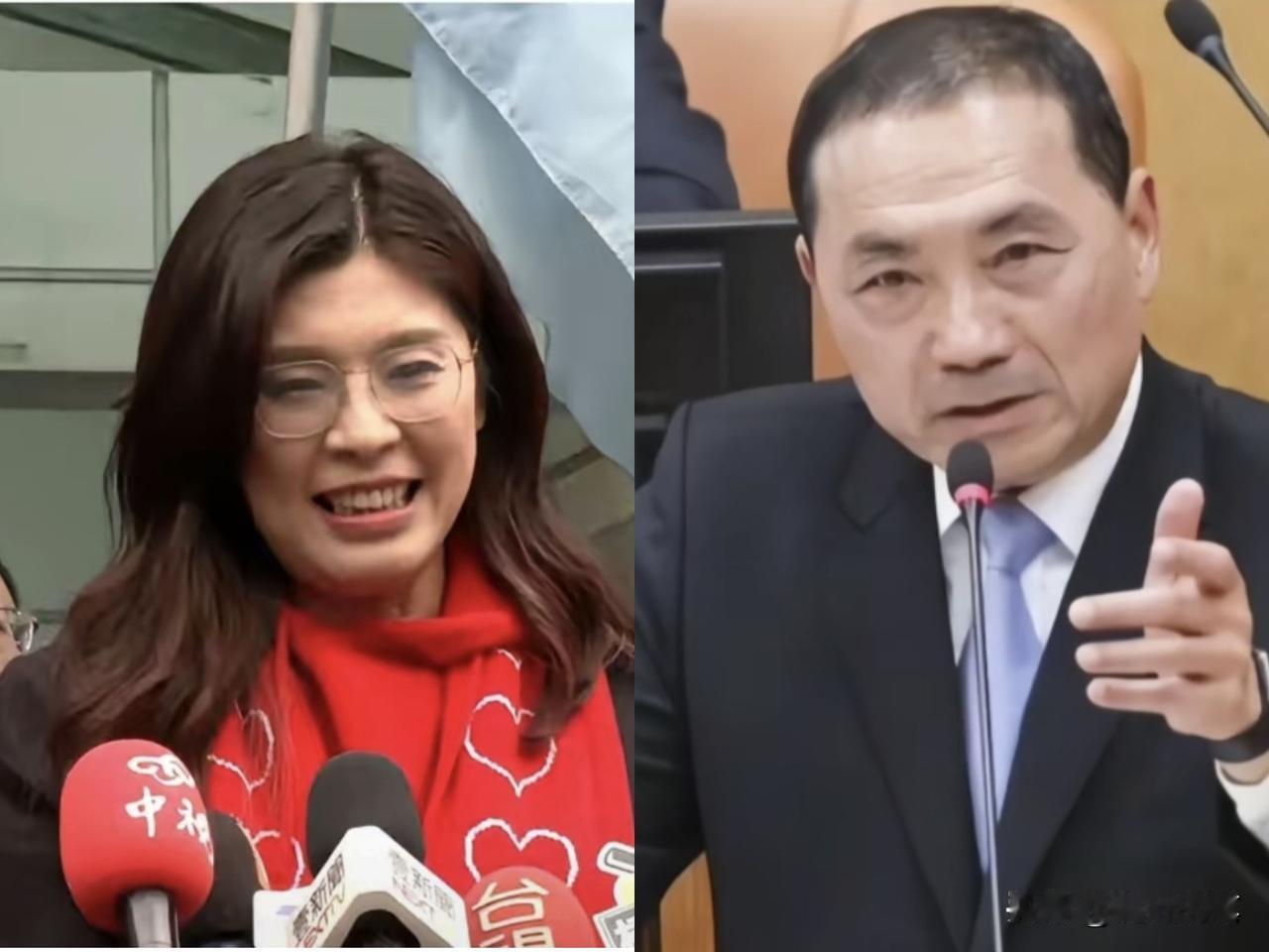 发现没有？郑丽文担任国民党主席以来，居然没有和侯友谊见过面，俩人几乎没有共同的话