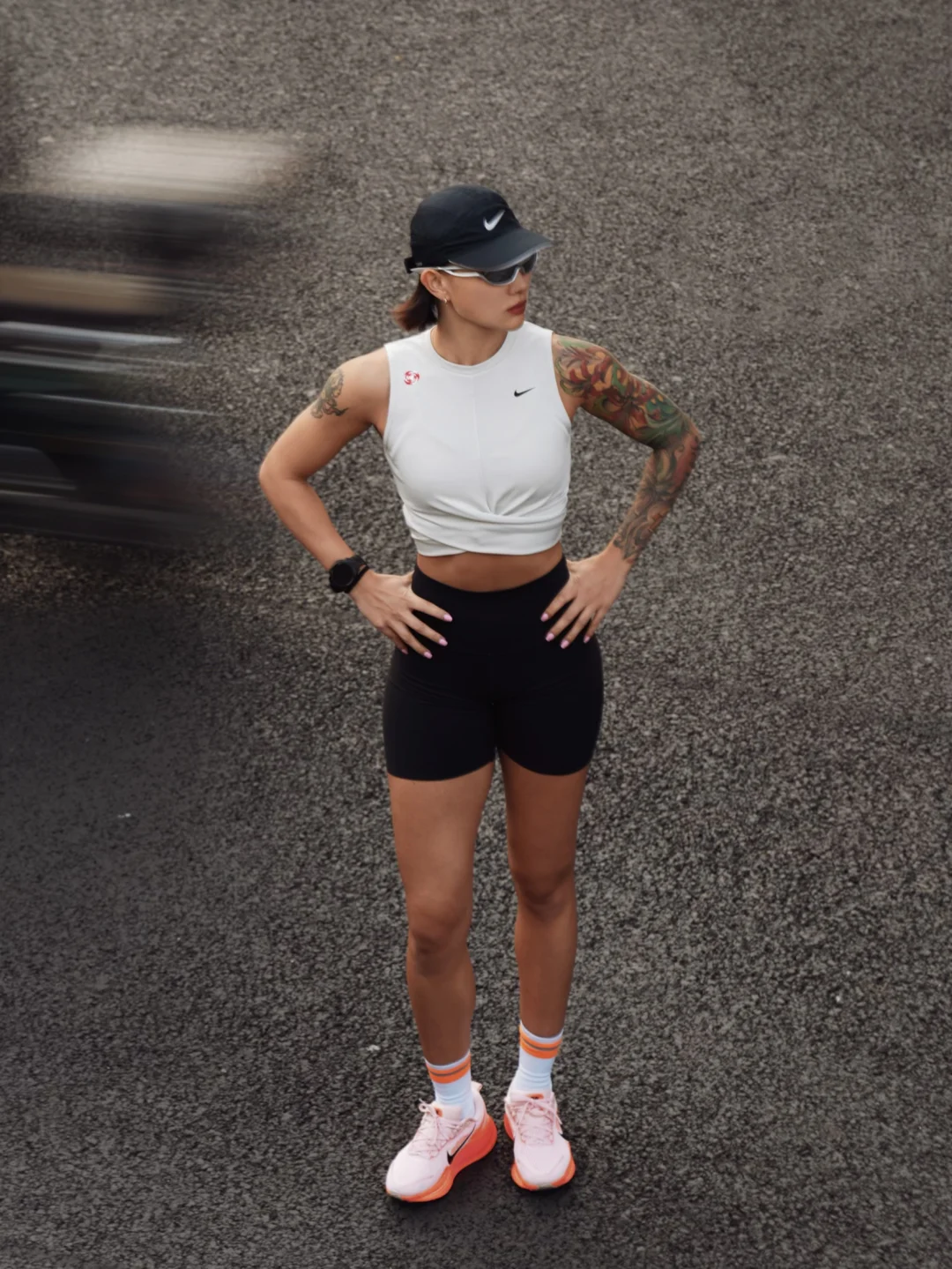 是谁中了ADT Nike女子夜跑｜苏河慢摇5km