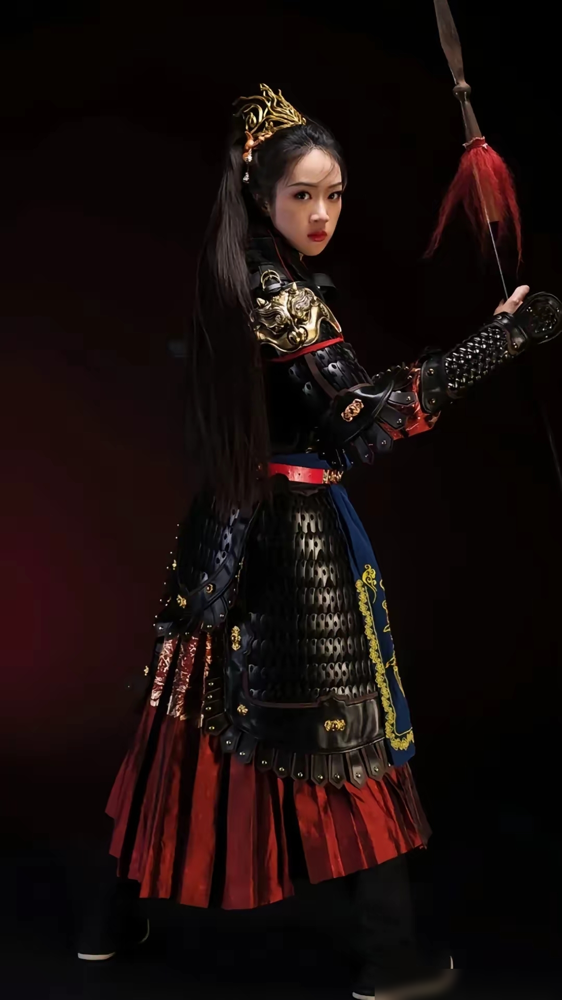 吴尊女儿穿着凤冠霞帔，外面套了层将军铠甲，在澳洲博物馆拍宣传照，直接上了热搜。照片里就两个造型，中式