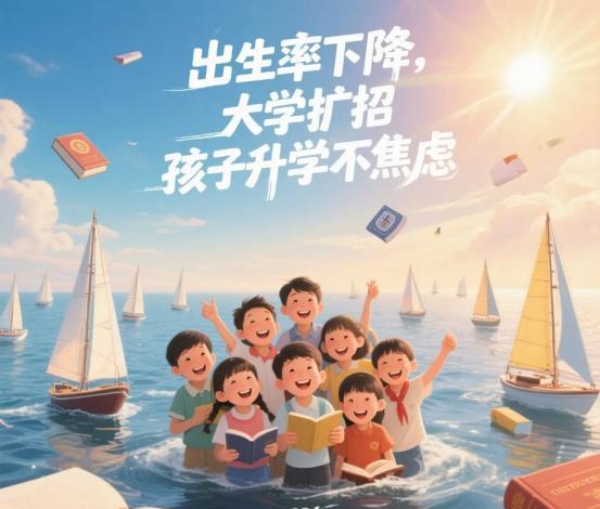 2021年以后出生的孩子，基本上不用焦虑升学问题了，不用给孩子报各种辅导班了，更