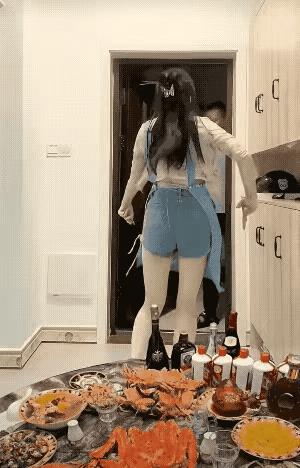 有一个这样的媳妇你几点回家？