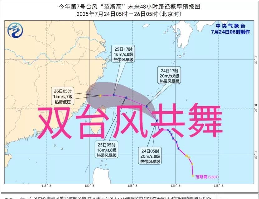 “范斯高”“竹节草”双台风共舞，东部沿海将成登陆中心，提前做好防备今年的台风集