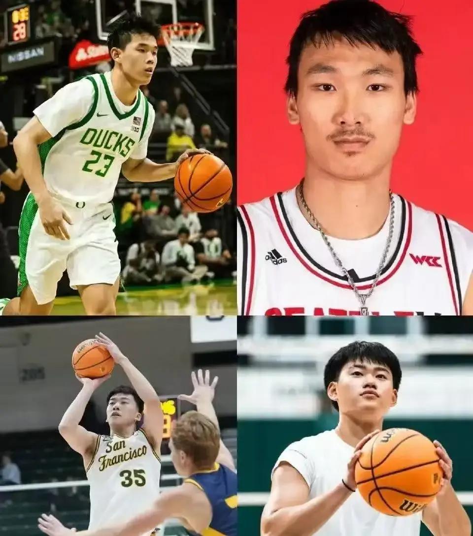 今天四张中国脸在NCAA一起露怯，差距直接拍脸上。林葳，20分钟3分，命中率