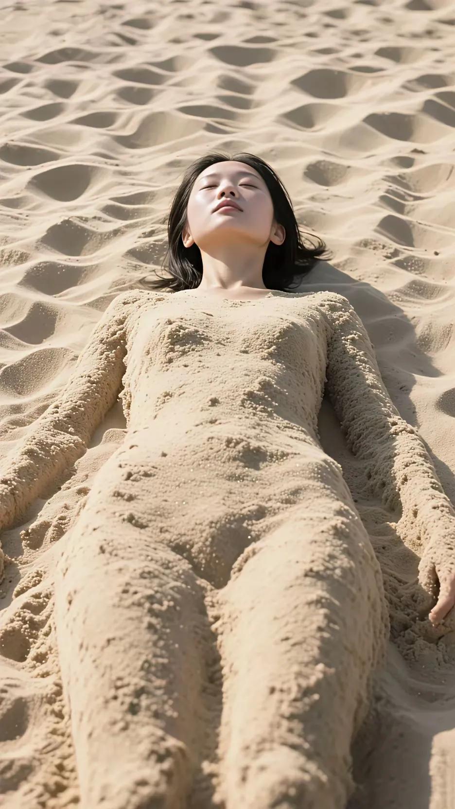 沙疗好处多！沙疗是一种将身体部位或全身埋入沙中，利用沙的温热、压力、磁力等综合作
