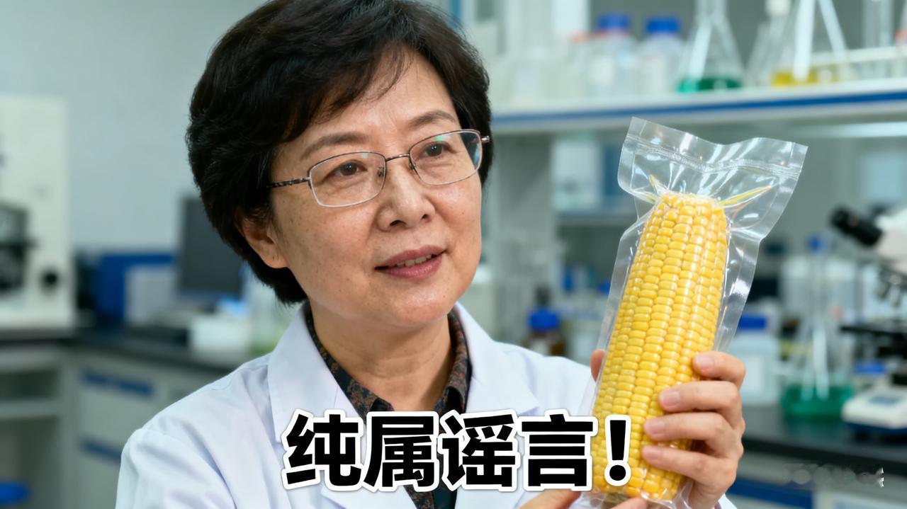 包装玉米是“僵尸玉米”？泡糖水、冻几年？专家戳破真相！最近“包装玉米是僵尸玉
