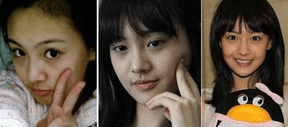 1、ANGELABABY杨颖 杨颖的素颜照和化妆后的照片对比图: 2、范冰冰素颜照: 3、郑爽素颜照: 4、赵丽颖素颜照: 5、刘诗诗素颜照: 因为一档跳水节目,王丽坤因为素颜惊艳许多观众一举成名。素颜的她是这样的: