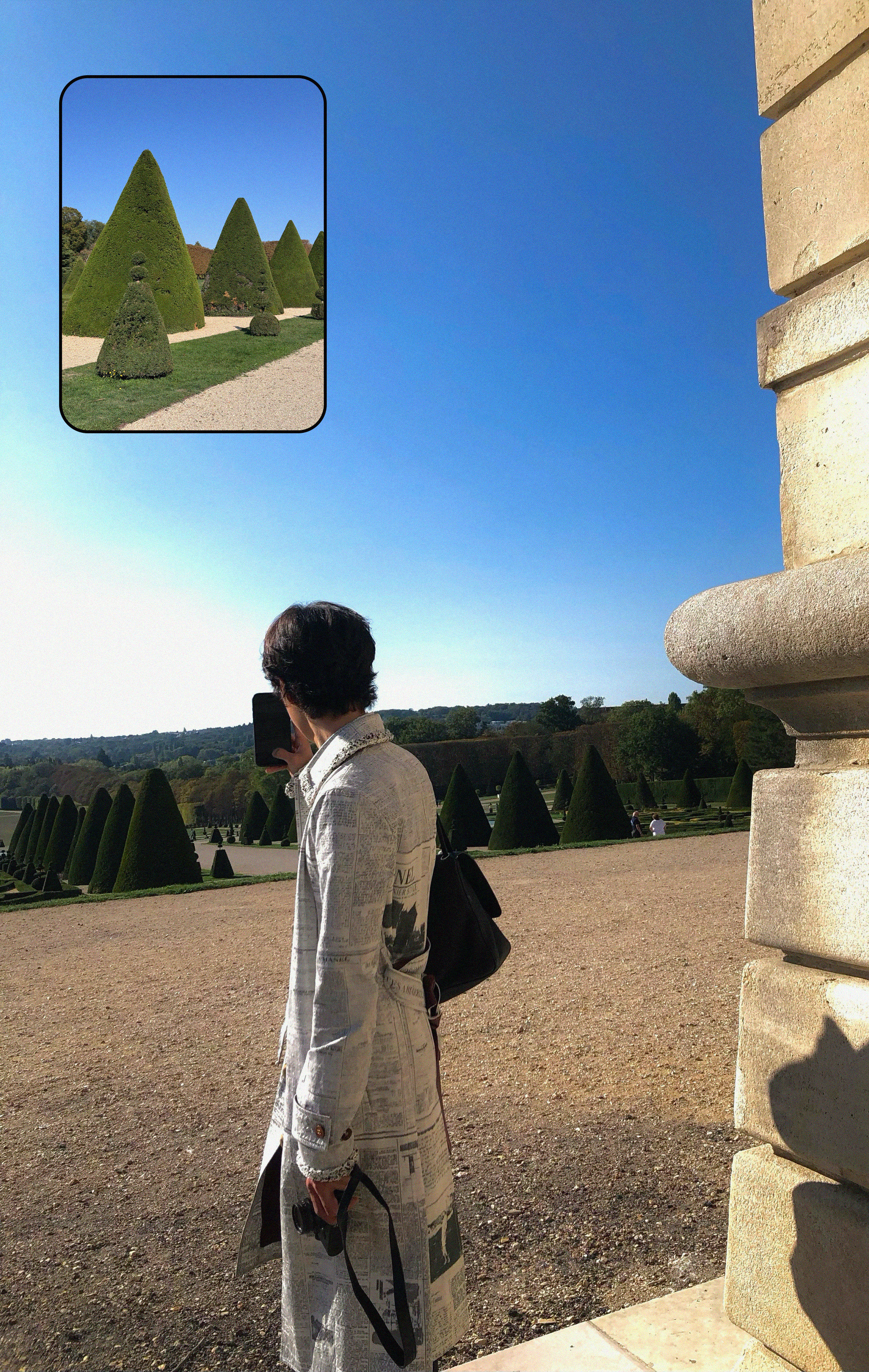 王一博inCHANEL2027春夏系列时装秀，香家王子今晚的看秀Look发