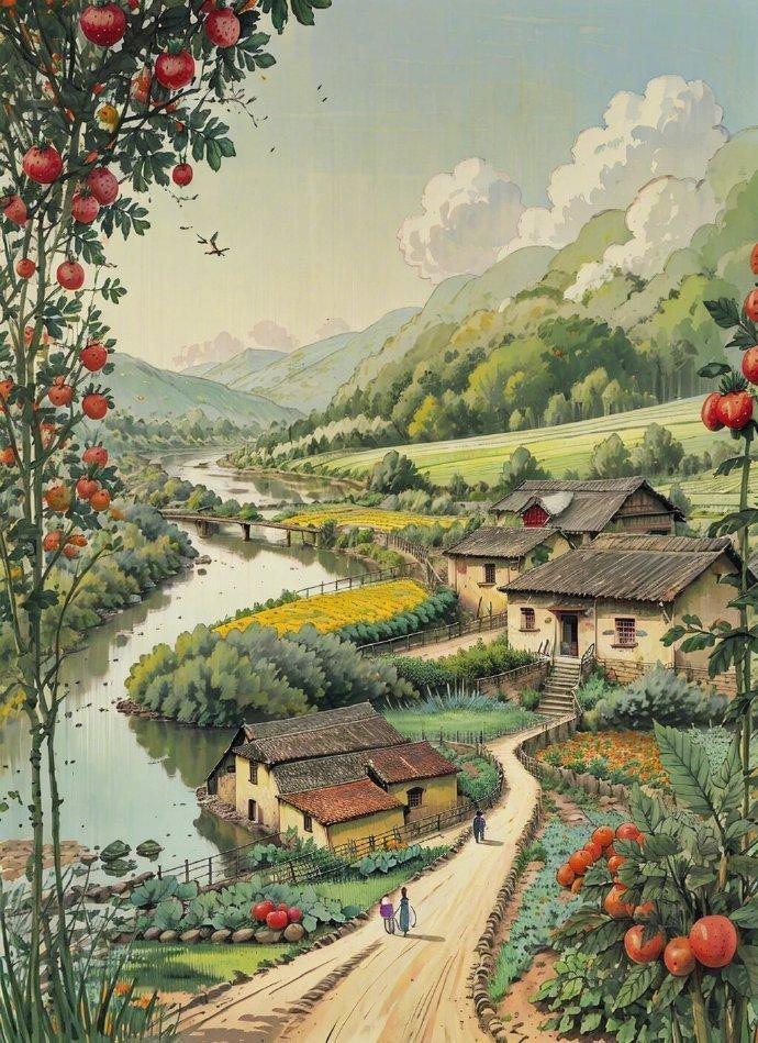 童年记忆，太有画面感了。​​​
