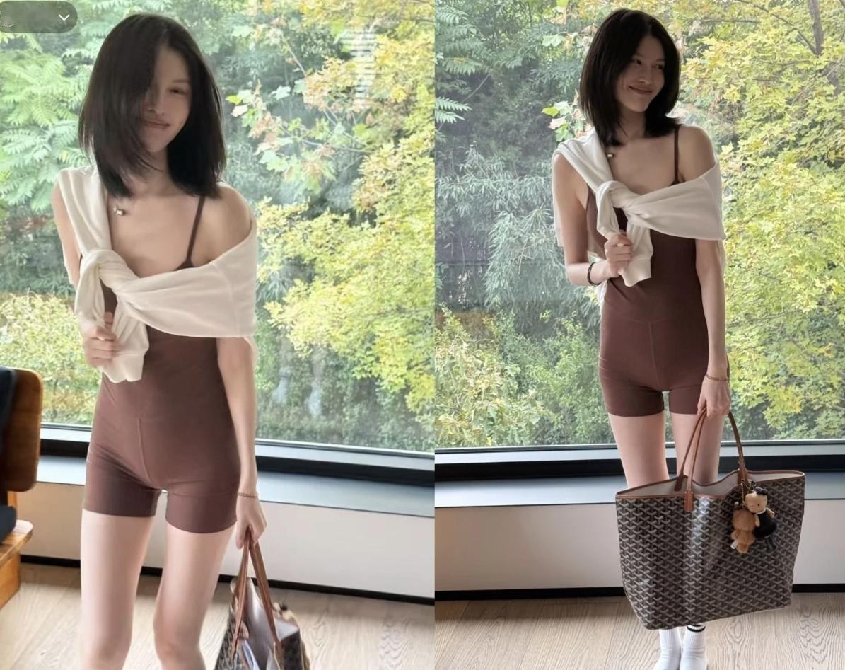 何穗可算扬眉吐气了，好心情的大秀产后好身材。自从张伟霆公布自己已经和何穗恋爱生子