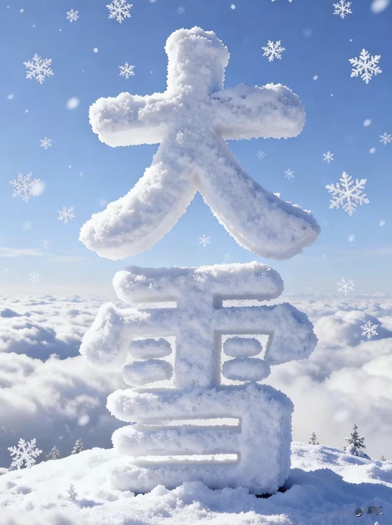 接到学校通知，由于气温骤降，路面结冰的原因停课一天！两个孩子听到这个消息，高