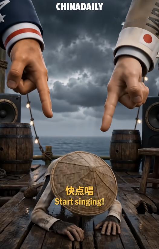 58秒视频把菲律宾弄破防，菲律宾海警发言人抗议：我们不是猴子 7月10日，《