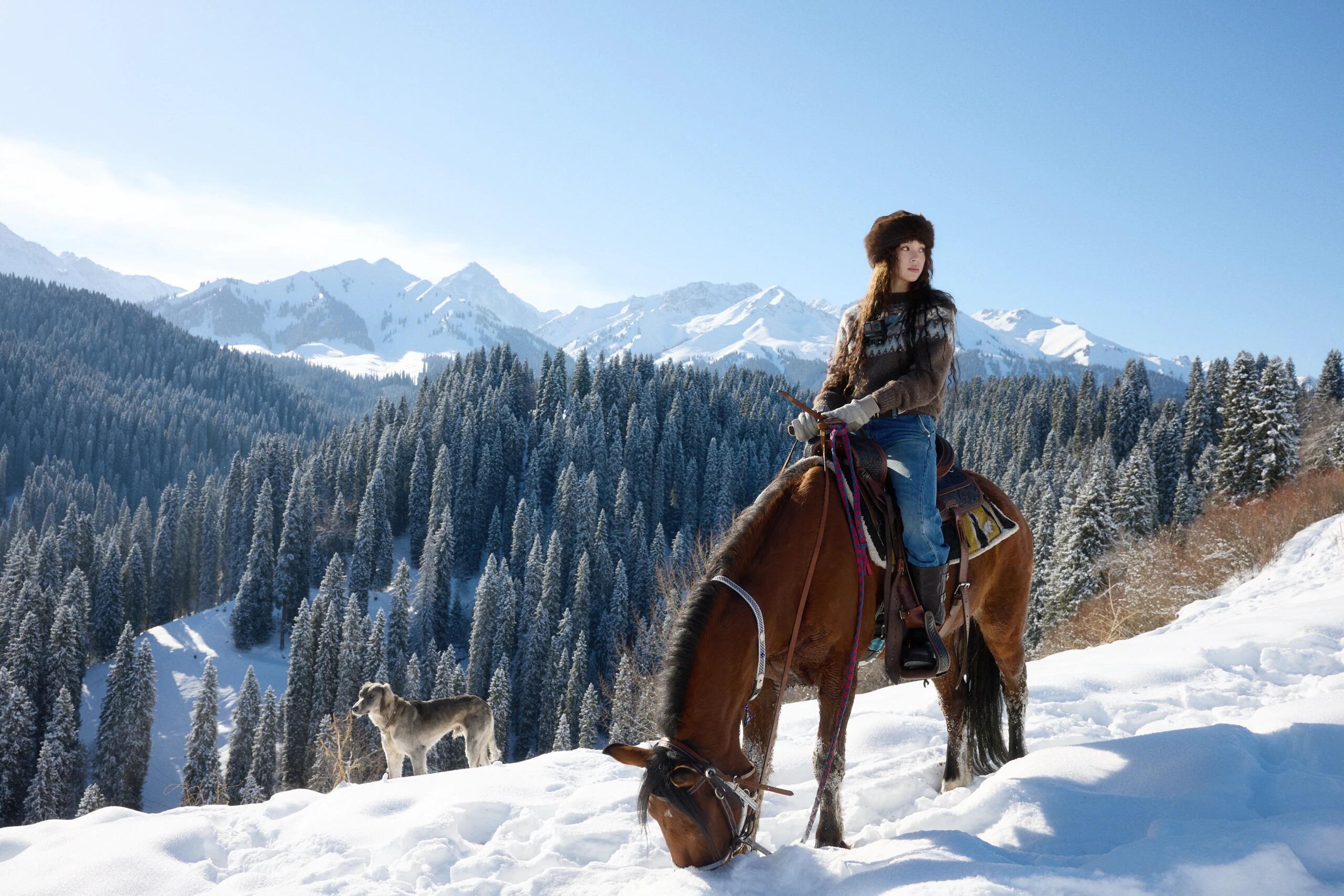 欧阳娜娜简直是旅游照拍摄模版📷✨