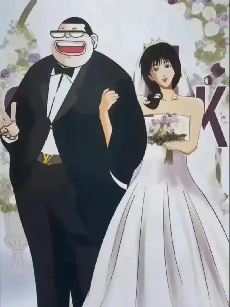 现实生活往往都是如此，你觉得帅哥和美女是天生一对，最终美女却和丑丑的有钱人睡在了